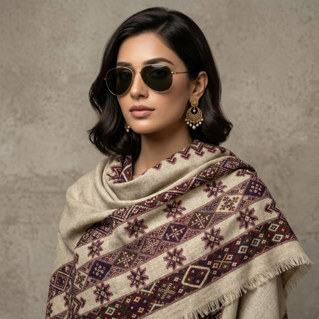 Himachal Kullu Shawl Stole